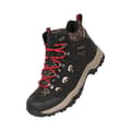 Pikkukuva 1 / 5: Mountain Warehouse Womens/Ladies Adventurer Leopard Print Faux Suede Waterproof Walking Boots
