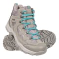 Pikkukuva 1 / 5: Mountain Warehouse Womens/Ladies Adventurer Leopard Print Faux Suede Waterproof Walking Boots