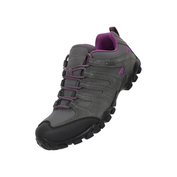 Mountain Warehouse Womens/Ladies Belfour Suede Waterproof Walking Shoes