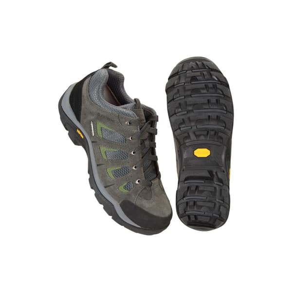 Mountain Warehouse Mens Field Extreme Suede Waterproof Walking Shoes
