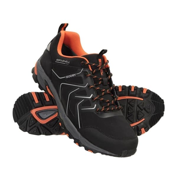 Mountain Warehouse Mens Shadow Softshell Waterproof Walking Shoes