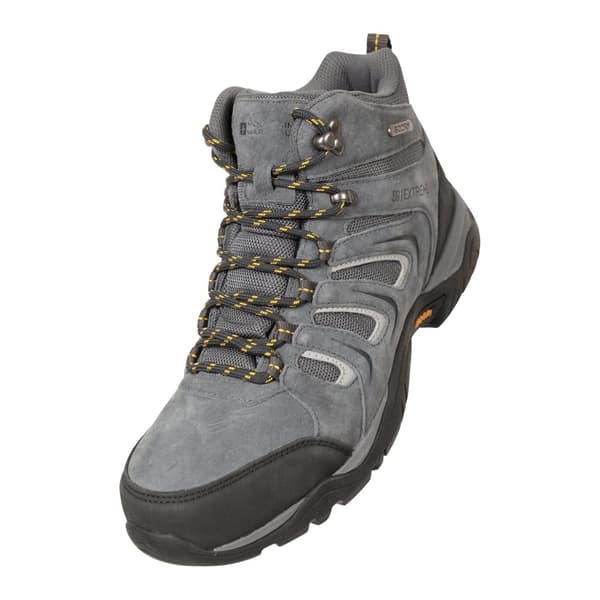 Mountain Warehouse Mens Aspect Extreme Wolverine Mocka IsoGrip Vandringskängor Grey 9 UK
