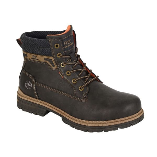R21 Ankelstövlar för män Dark Brown 7 UK