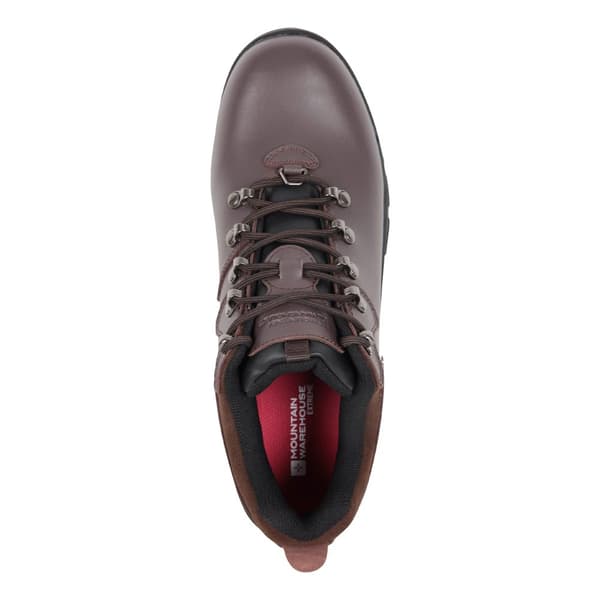 Mountain Warehouse Mens Latitude Extreme Leather Waterproof Walking Shoes
