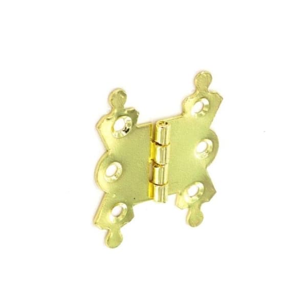 Securit Fancy Steel Hinge (2 st.) Glowlight Yellow 8.5cm x 11cm x 1cm