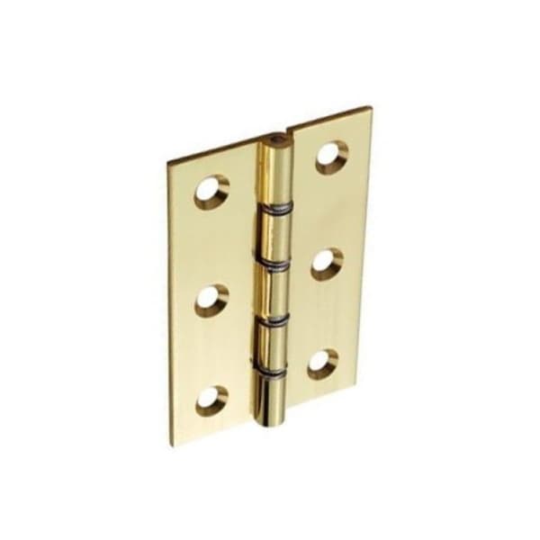 Securit Messinghængsel (pakke med 2) Gold 75mm