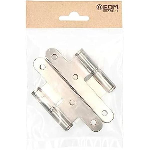 Gångjärn - EDM - Flerfärgad - 7 x 11 x 2 cm - Standard - Kvalitet till bästa pris