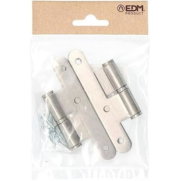 Gångjärn - EDM - Flerfärgad - 7 x 11 x 2 cm - Standard - Kvalitet till bästa pris
