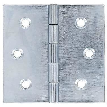 Fyrkantigt gångjärn i stål - 40x40 mm