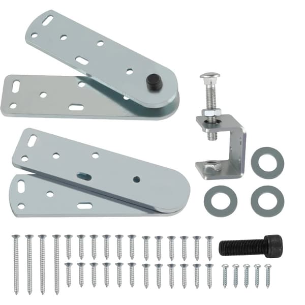 Pivot Hinge -sarja, tukee 500 lbs, piilotettu muotoilu, täydelliset asennuskomponentit