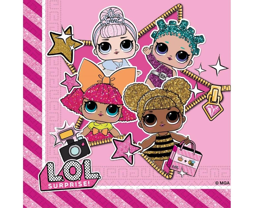 L.O.L Surprise Metallic- Servetter