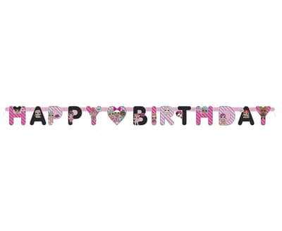 L.O.L Surprise- Backdrop Happy Birthday