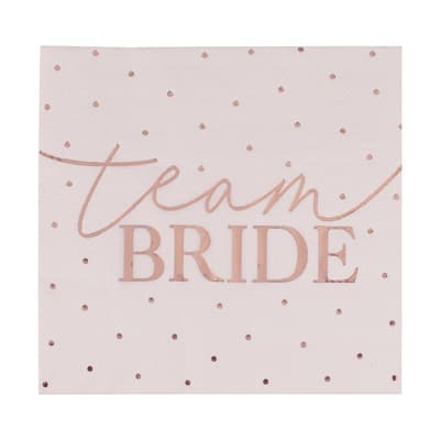 Team Bride- Servetter