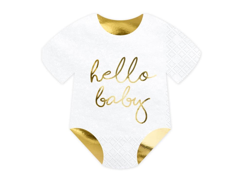 Servetter Baby Body- Hello Baby