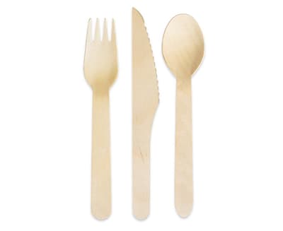 Träbestick 18 delar- Eco Friendly