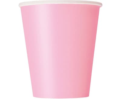 Pappersmuggar- Ljusrosa 8-pack