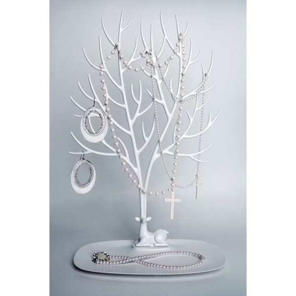 Qualy design My Deer Jewellery Tree (Vit)