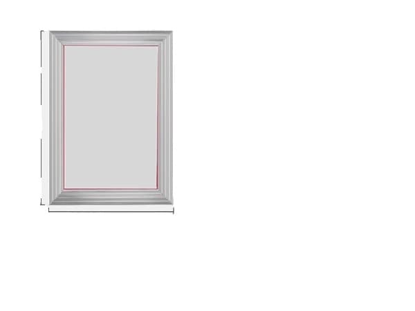 Skærmsætningskit, aluminiumsrammer, nylonnet, 110 Mesh 10x14in