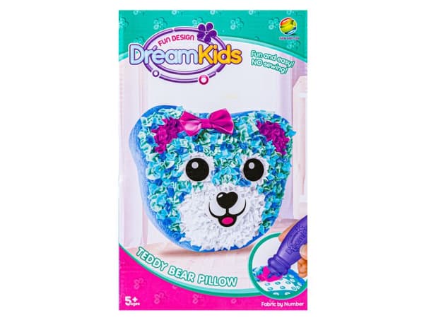 Kreativ uppsättning av broderisatser, maskot, gosedjur för sömnad, DIY dekorativ kudde, NALLE, BJÖRN