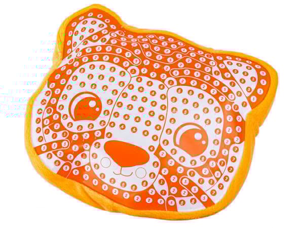Kreativ uppsättning av broderisatser, maskot, gosedjur för sömnad, dekorativ kudde DIY TIGER
