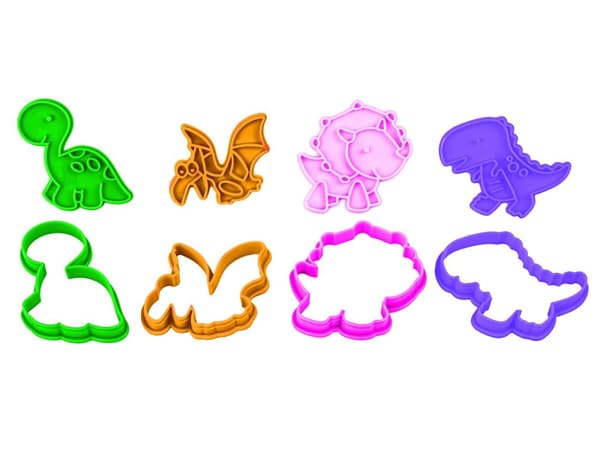 Ett kreativt set med plasticine, lekdeg