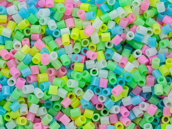 Strygemaskine, Strygeperler, XXL-version, Sæt med 6000 Els Glowing in the Dark