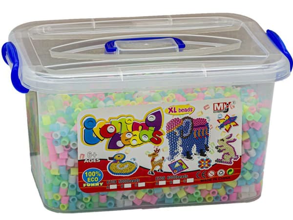 Strygemaskine, Strygeperler, XXL-version, Sæt med 6000 Els Glowing in the Dark