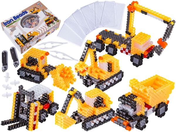 Strygemaskine, Strygeperler, 3D KONSTRUKTIONSKØRETØJ Sæt 3000 stk.