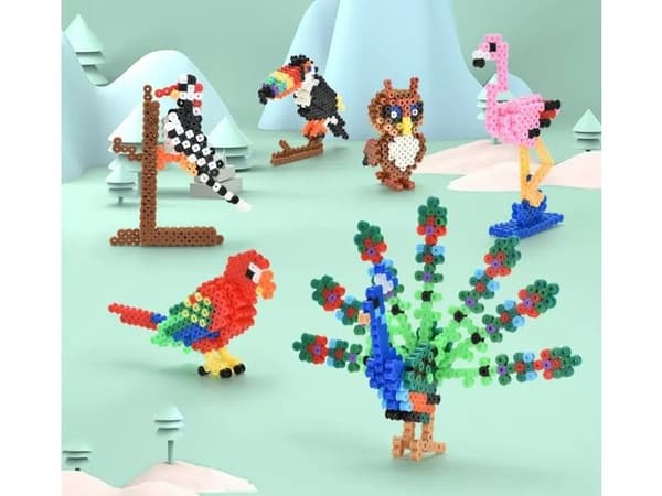 Strygemaskine, Strygeperler, 3D FUGLE Sæt 3000 stk