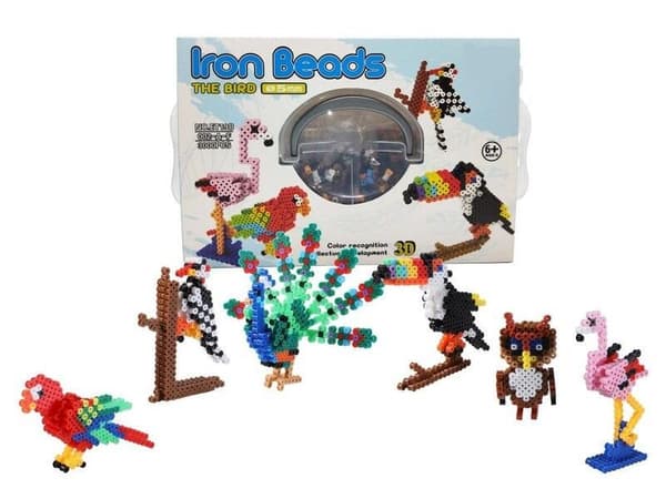 Strygemaskine, Strygeperler, 3D FUGLE Sæt 3000 stk
