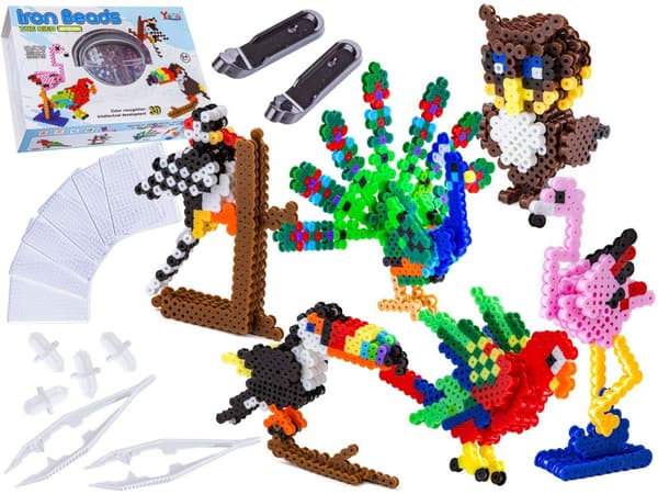 Strygemaskine, Strygeperler, 3D FUGLE Sæt 3000 stk