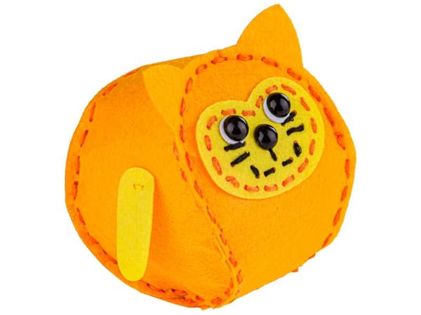 Kreativ uppsättning av broderade mönster för sömnad Kudde Mascots Husdjur Maskot Kudde
