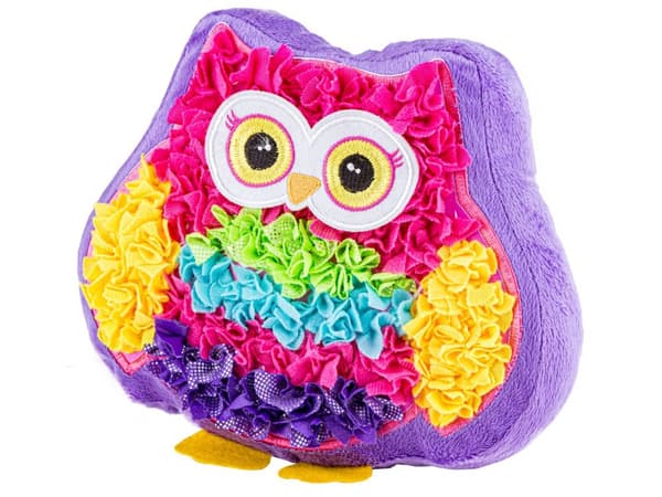 Creative Embroidery Kit Pehmotyynyn maskotti ompelu DIY OWL