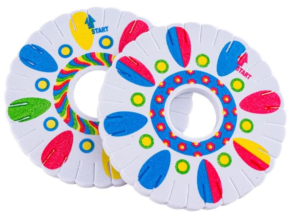 Set för att göra smycken, armband, vävstol, pärlor, trådar + tillbehör