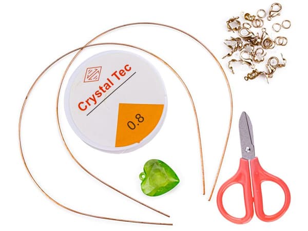 Pärlor Creation Kit för att göra armband, smycken, halsband