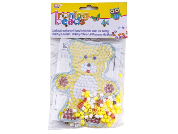 Strygeperler, Strygemaskine, Skabelon, Legetaske, BAMSE, BJØRNEMASKOT