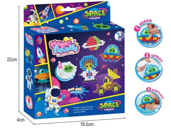 Vandperler COSMOS, Ufo, Rumskib, Sæt, Tilbehør