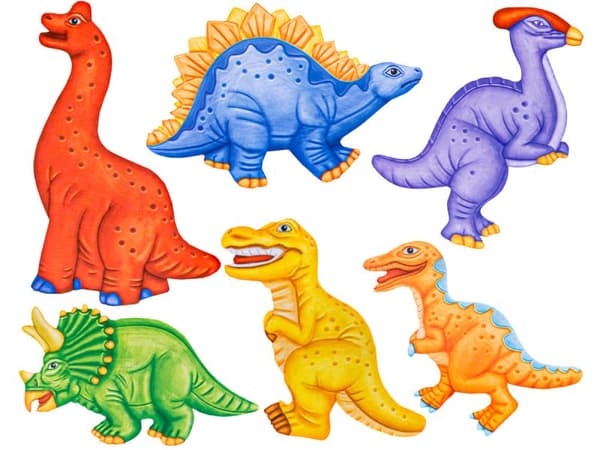 Creative Kit Skapa en magnet, gjut DIY DINOSAURS GLOW Gör det själv