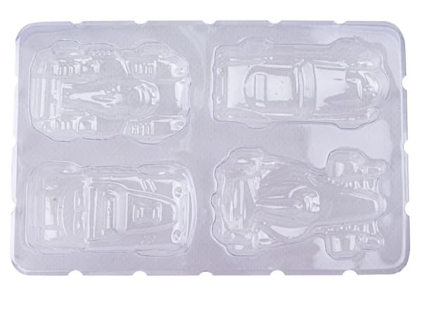 Creative Kit Luo Diecast DIY CITY RACERS, 3D CARS, CITY RACERS 4 kpl Tee se itse