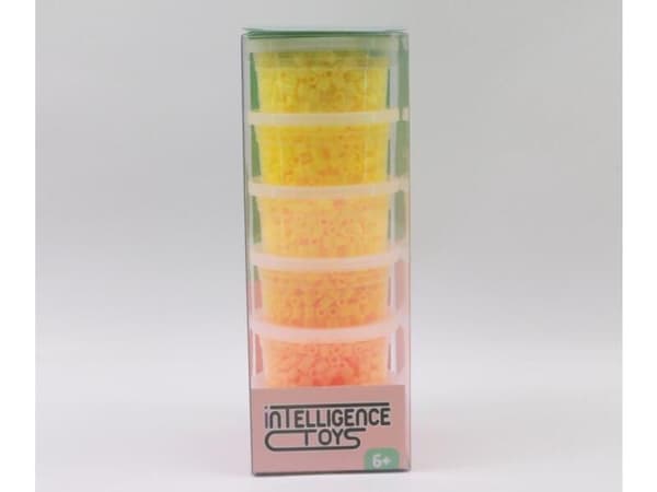 Strygeperler 3000 stk., Strygeperler, Til strygejern, 6 farver, lager - SOLSKIGE NUSER AF GUL
