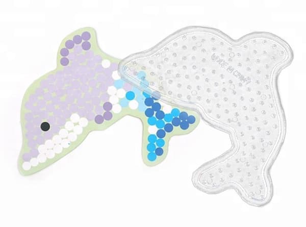 Strygeperler, Strygemaskine, Skabelon, DELFIN taske