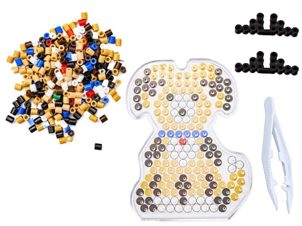 Strygeperler, Strygemaskine, Skabelon, Taske HUND, HUND MED KRAV