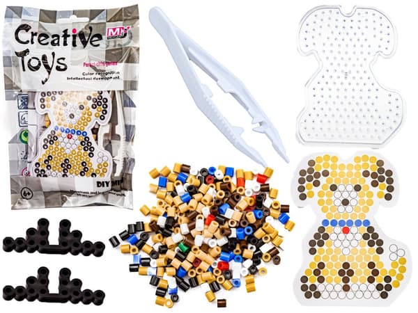 Strygeperler, Strygemaskine, Skabelon, Taske HUND, HUND MED KRAV