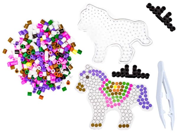 Strygeperler, Strygemaskine, Skabelon, Pung HORSE, UNICORN