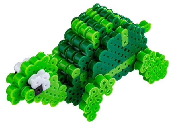 Strygeperler 3D version, SEA TURTLE skabelon, Pouch, Strygepose