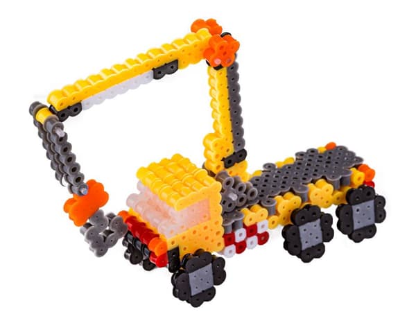 Strygeperler 3D version, TIR CRANE HDS TRUCK, Taske, Strygemaskine
