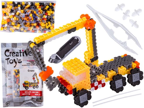 Strygeperler 3D version, TIR CRANE HDS TRUCK, Taske, Strygemaskine