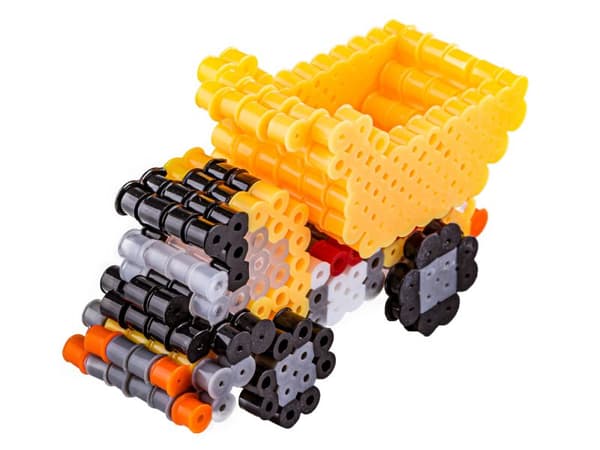 Strygeperler 3D version, TRUCK, DUMP TRUCK, Taske, Strygemaskine