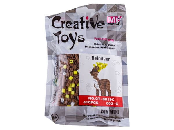 Strygeperler 3D version, DEER, DEER, Sachet, Strygemaskine