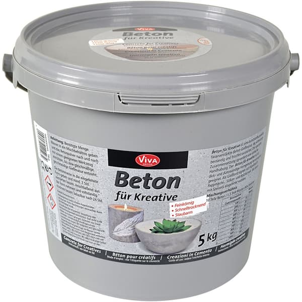 Hobbybetong, grå, 5000g/ 1 pk.